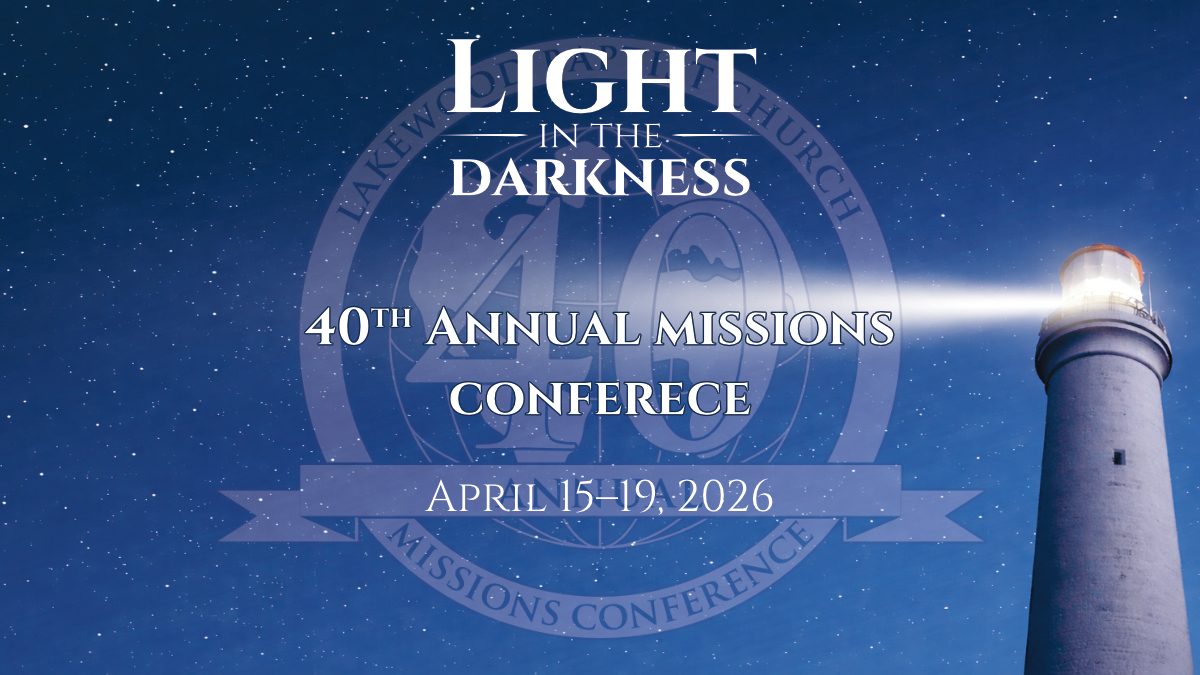 2026 Missions conference TV Banner - Gage & Aleah